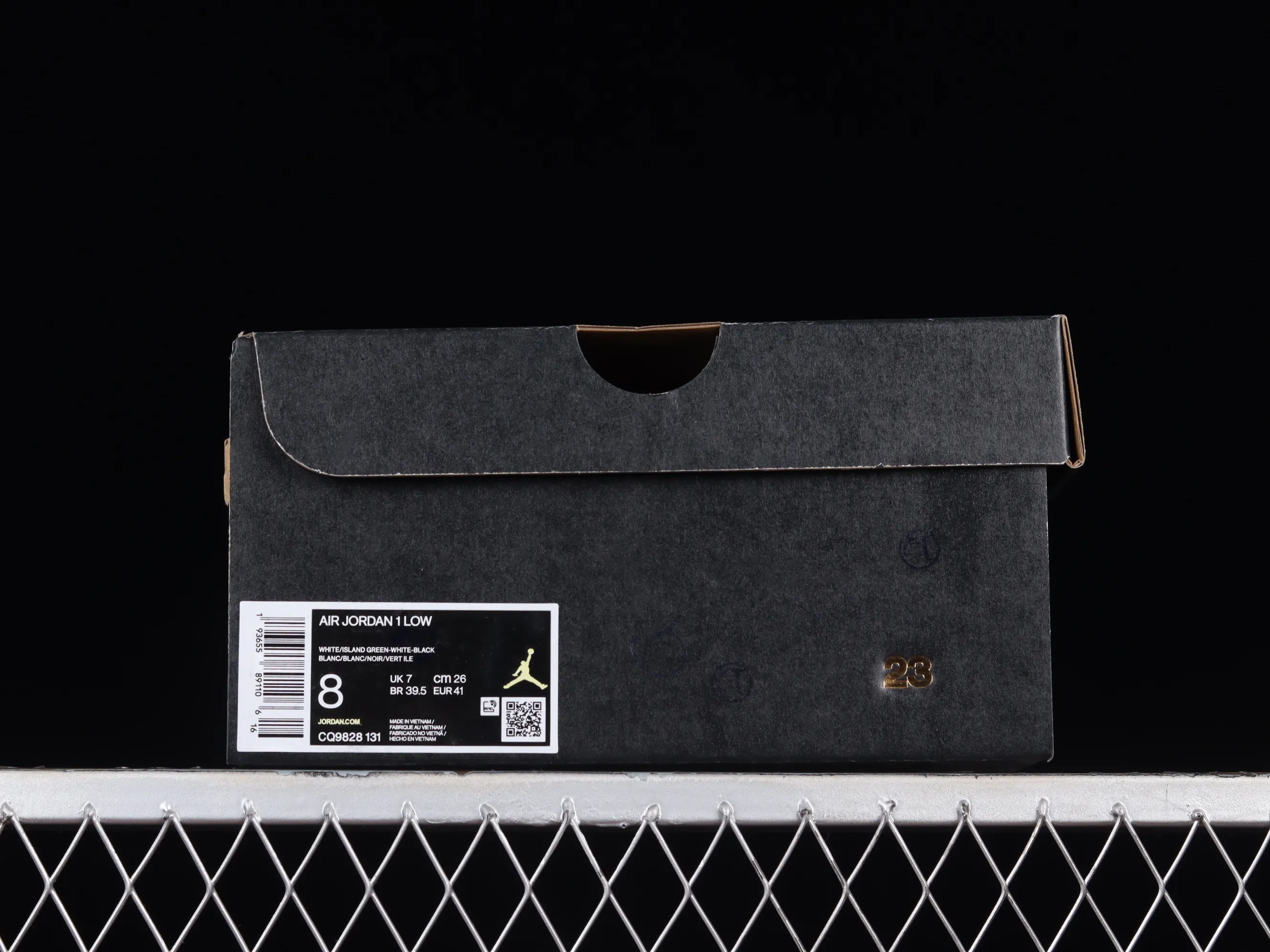 All categories Air Jordan Jordan series basketball shoes Air Jordan 1 Low G version pure original Air Jordan 1 Low AJ1 Joe 1 Tiffany green low-top cultural leisure sports sneakers CQ9828-131